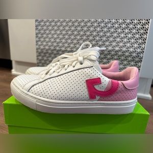 G/FORE Tone Perforated Disruptor Pink White 7.5 G4ls22ef24